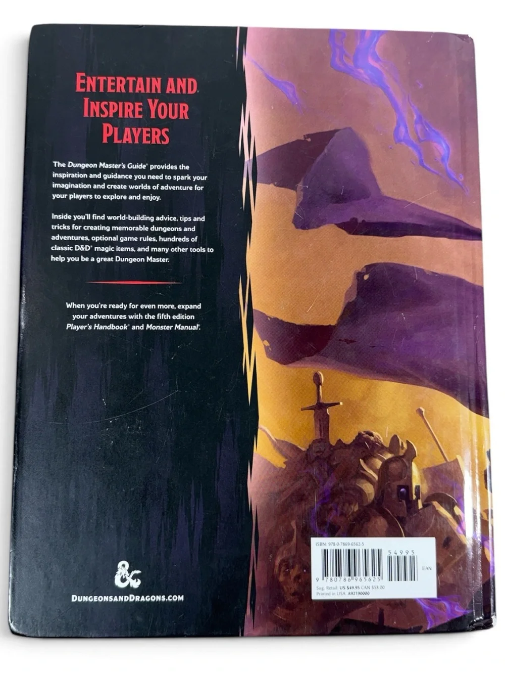 Dungeons And Dragons Lot Of 2 5th Edition Core Books